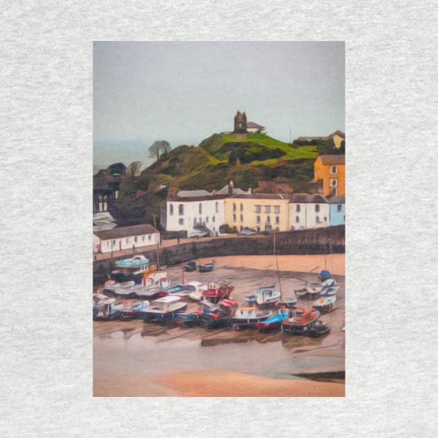 Tenby Harbour Pastel by NikkiBear67